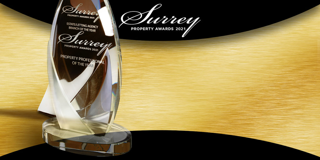 We won! Double winners at the Surrey Property Awards 2021!