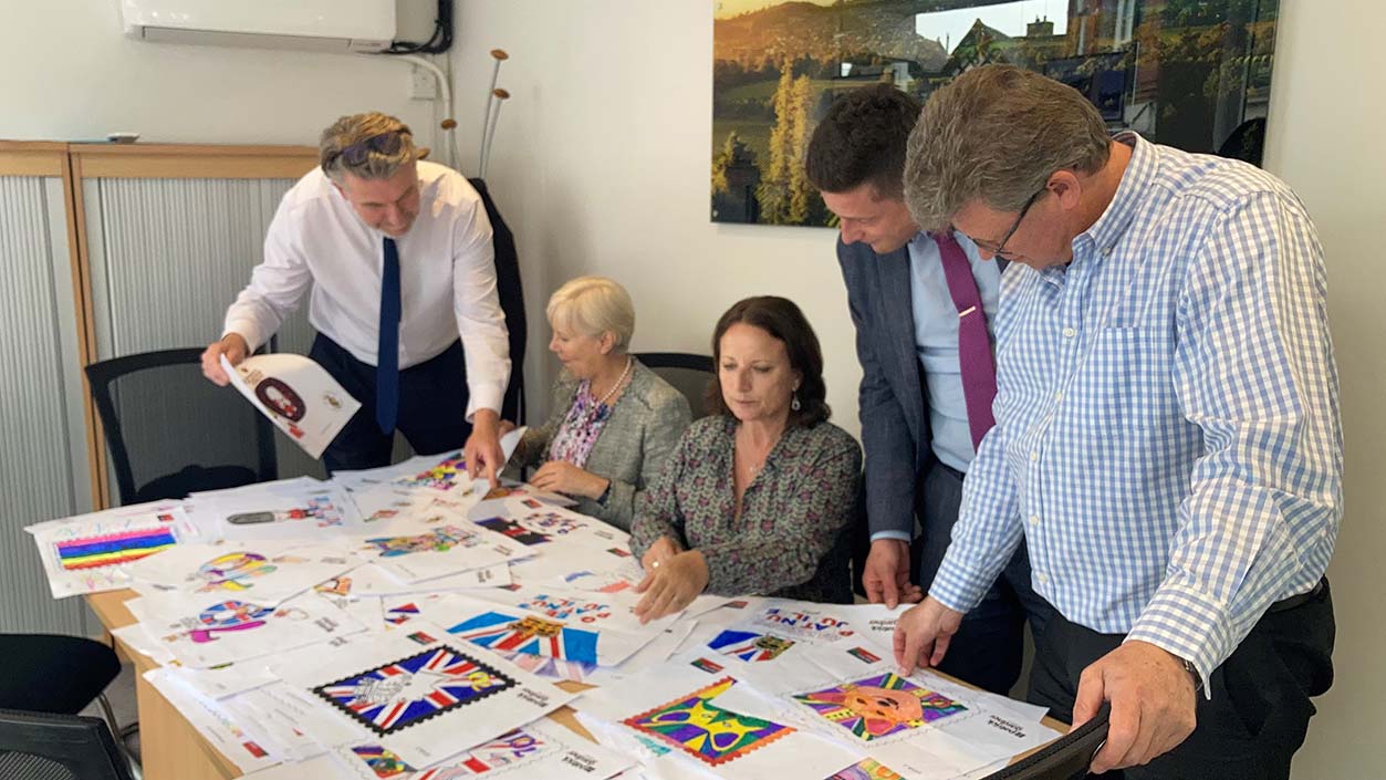 Jubilee Colouring Competition Patrick Gardner, Estate Agents in Surrey